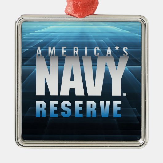 US Navy | Amerikaanse marinereserve Metalen Ornament (Voorkant)