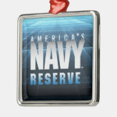 US Navy | Amerikaanse marinereserve Metalen Ornament (Links)