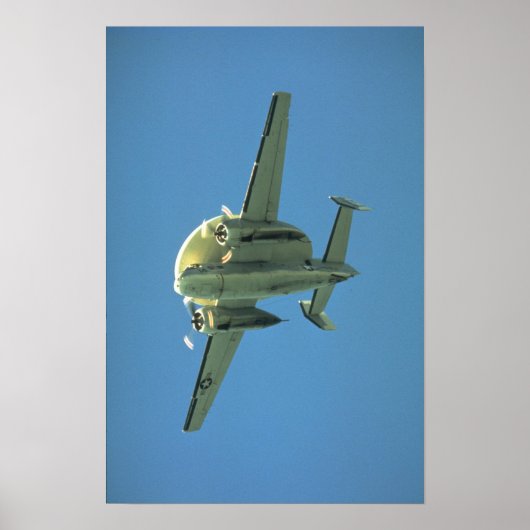 US Navy Anti-onderzeeboot Warfare Radar vliegtuig Poster (Voorkant)