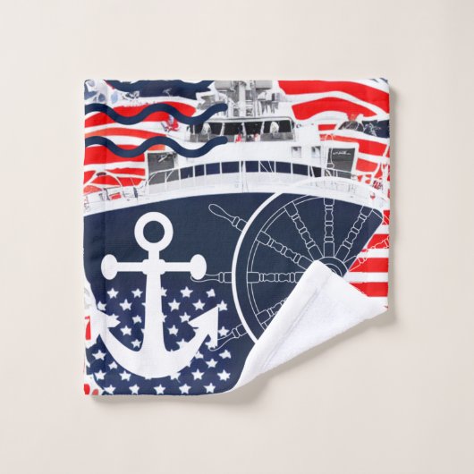 US Navy Bad Handdoek (Wasdoekje)