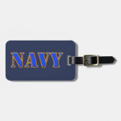 US Navy Bagagelabel (Voorkant horizontaal)