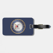 US Navy Bagagelabel (Achterkant horizontaal)