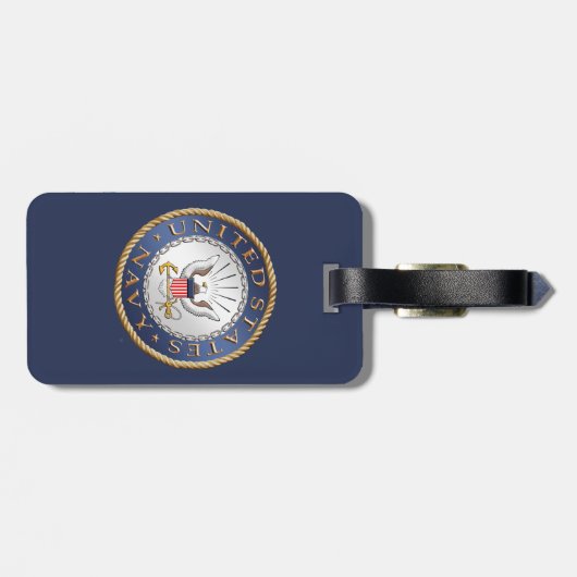 US Navy Bagagelabel (Achterkant horizontaal)