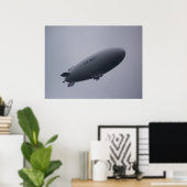 US Navy Blimp MZ-3A Poster (Thuiskantoor)