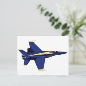 US NAVY Blue Angels in vlucht op vliegweek Briefkaart (Staand voorkant)