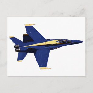 US NAVY Blue Angels in vlucht op vliegweek Briefkaart
