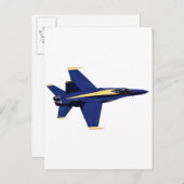 US NAVY Blue Angels in vlucht op vliegweek Briefkaart (Voorkant / Achterkant)