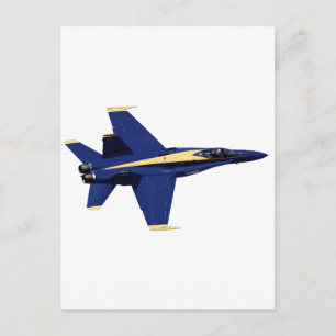 US NAVY Blue Angels in vlucht op vliegweek Briefkaart