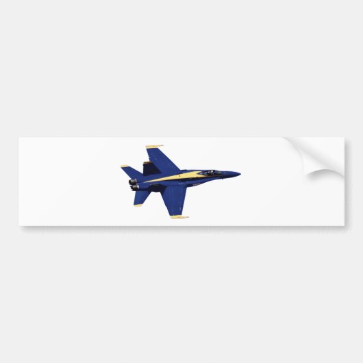 US NAVY Blue Angels in vlucht op vliegweek Bumpersticker (Voorkant)
