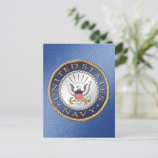 US Navy Briefkaart (Staand voorkant)