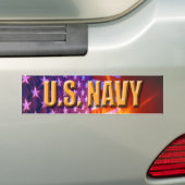 US Navy Bumpersticker (Op auto)
