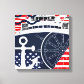 US Navy Canvas Afdruk (Voorkant)