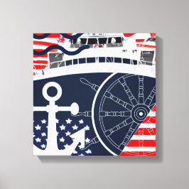 US Navy Canvas Afdruk