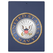 US Navy Clipboard Klembord (Achterkant)