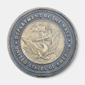 US NAVY crest, embleem Magneet (Voorkant)