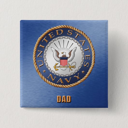 US Navy Dad Button (Voorkant)