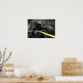 US Navy Diver staat klaar om zijn duik te beginnen Poster (Keuken)