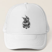 US Navy eagle embleem roze Trucker Pet (Voorkant)