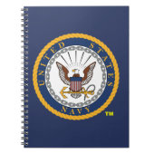 US Navy Embleem Notitieboek (Voorkant)