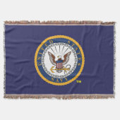 US Navy Emblem Deken (Voorkant)