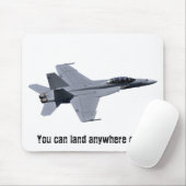 US Navy F-18 Super Hornet Mousepad Muismat (Met muis)