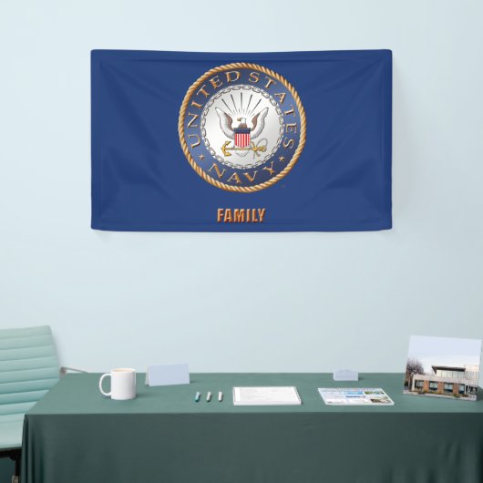 US Navy Family Banner (Beurs)