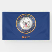 US Navy Family Banner (Horizontaal)