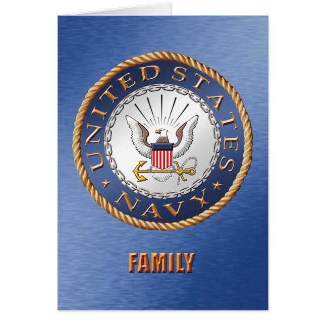 US Navy Family Card (Voorkant)