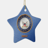US Navy Family Ceramic Ornament (Rechts)