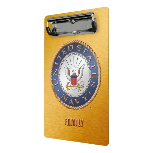US Navy Family Mini Klembord (Angled2)