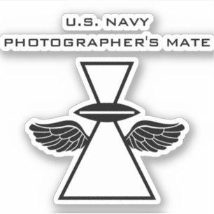 US Navy Fotograaf's Mate Vinyl Sticker