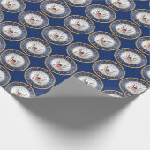 US Navy Gift Wrapping Paper Cadeaupapier (Hoek)