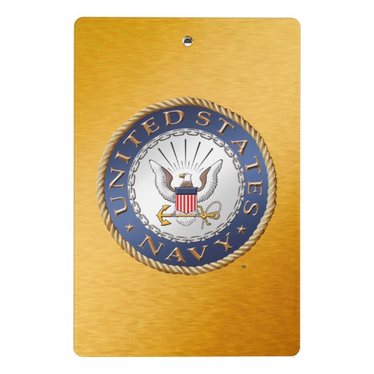 US Navy Mini Clipboard Mini Klembord (Achterkant)