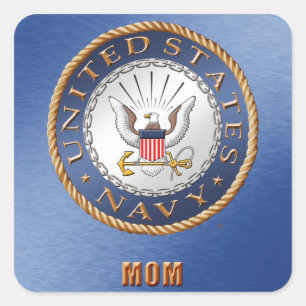 US Navy Mom Sticker