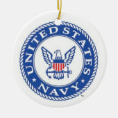 US Navy® Naval Base San Diego kerstversiering Keramisch Ornament (Voorkant)