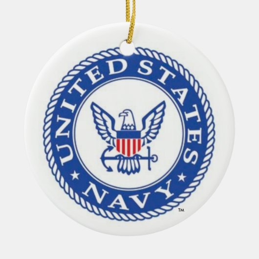 US Navy® Naval Base San Diego kerstversiering Keramisch Ornament (Voorkant)