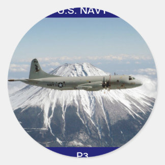 US Navy P3 Vliegtuig Sticker