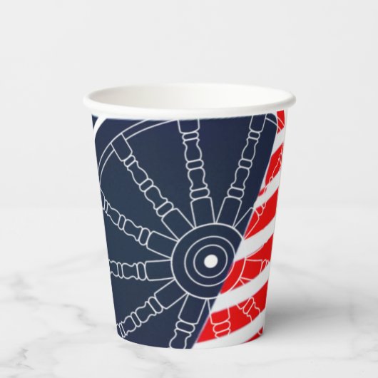 US Navy Papieren Bekers (Achterkant)