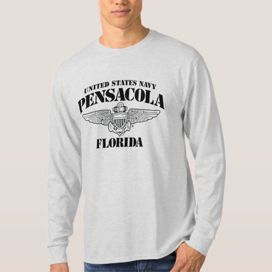 US Navy Pensacola T-Shirt (Voorkant)