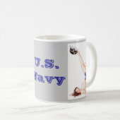 US Navy pin-up mok (Voorkant rechts)