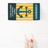 US Navy PIR Afstuderen Deurbanner Spandoek (Insitu)