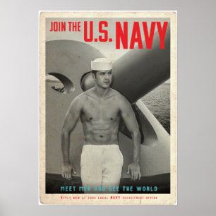 US Navy Recrugement Poster