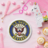 US Navy Revermoey Paper borden Papieren Bordje (Feest)