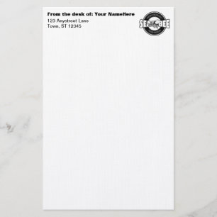 US Navy Seabee Briefpapier