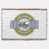 US Navy Seabee Deken (Voorkant)