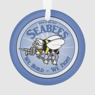 US Navy Seabee Ornament
