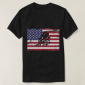 US Navy Seabees American Flag Seabee Logo T-shirt (Design voorkant)