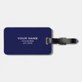 US Navy Seabees Logo Bagagelabel (Achterkant horizontaal)