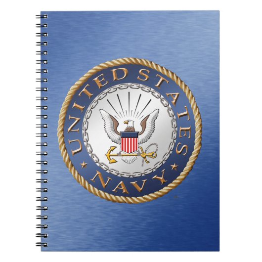 US Navy Spiral-fotonotebook Notitieboek (Voorkant)
