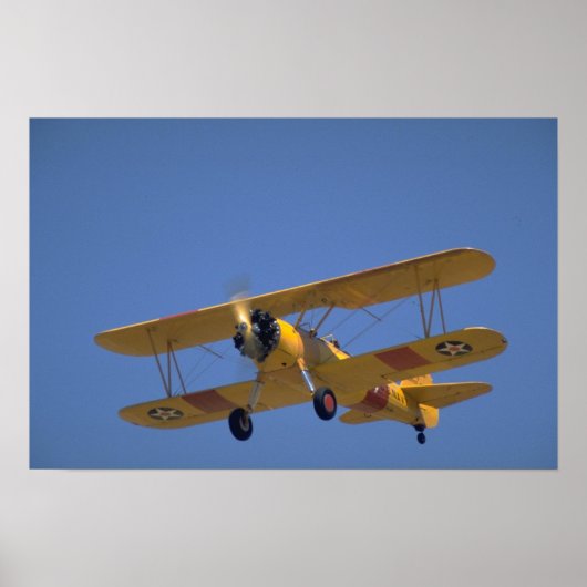 US Navy versie, Stearman N3N3 Poster (Voorkant)